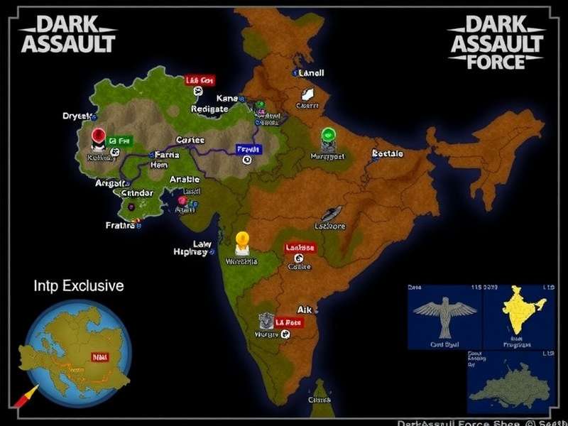 Dark Assault Force India Exclusive Map